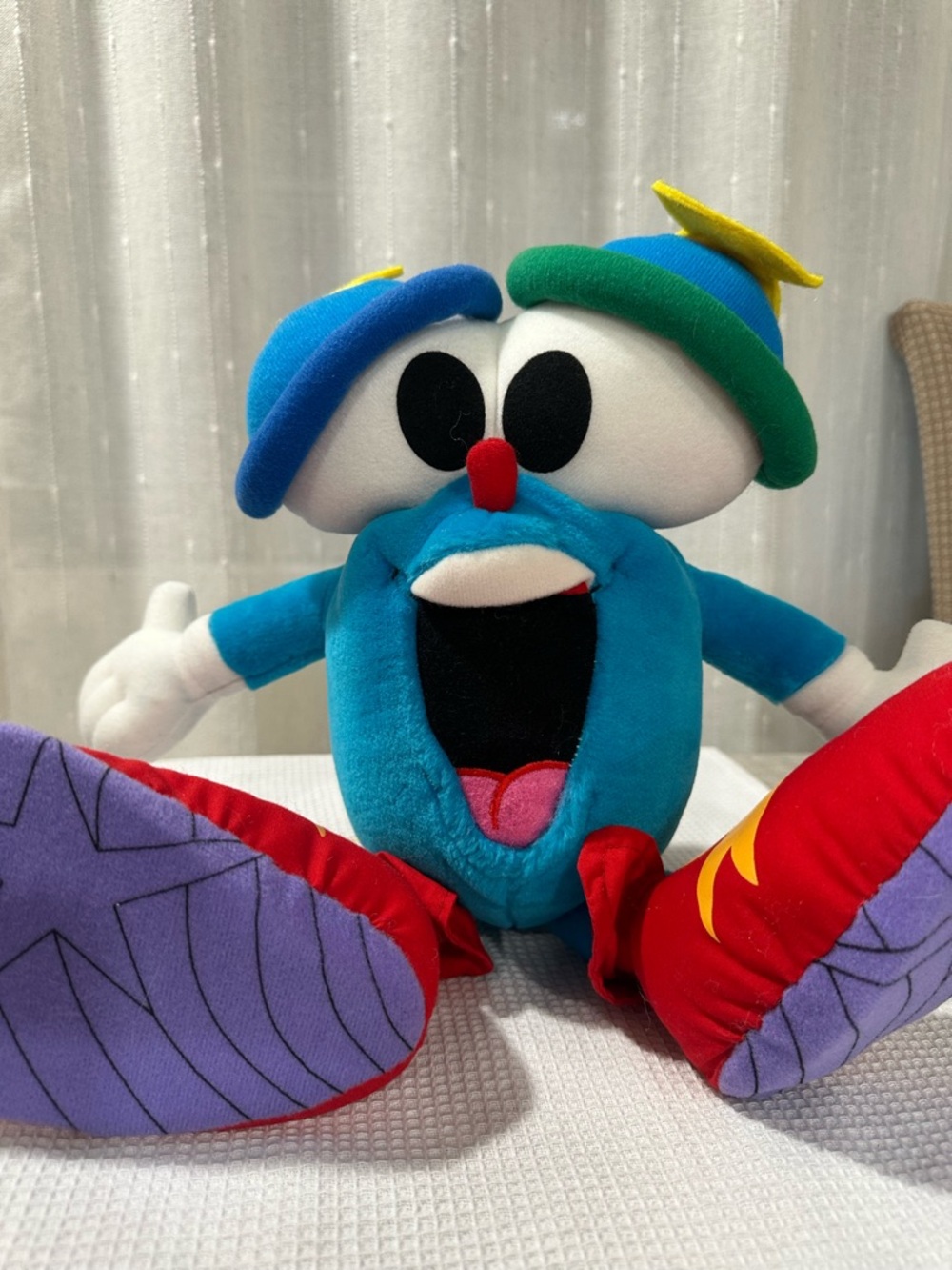Vintage 1996 Atlanta Olympics Mascot IZZY Plush ✨ With Original Tags! - Rare